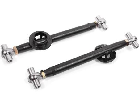 BMR 79-04 Ford Mustang Double Adj. Lower Control Arms - Black Hammertone Hot on Sale