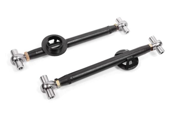 BMR 79-04 Ford Mustang Double Adj. Lower Control Arms - Black Hammertone Hot on Sale