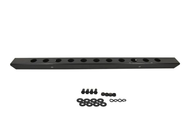 Kentrol 45-86 Jeep CJ 54 Inch Front Bumper with holes - Powdercoat Black Sale