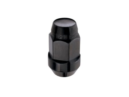 McGard Hex Lug Nut (Cone Seat Bulge Style) M14X1.5   22mm Hex   1.945in. Length (4-Pack) - Black Supply