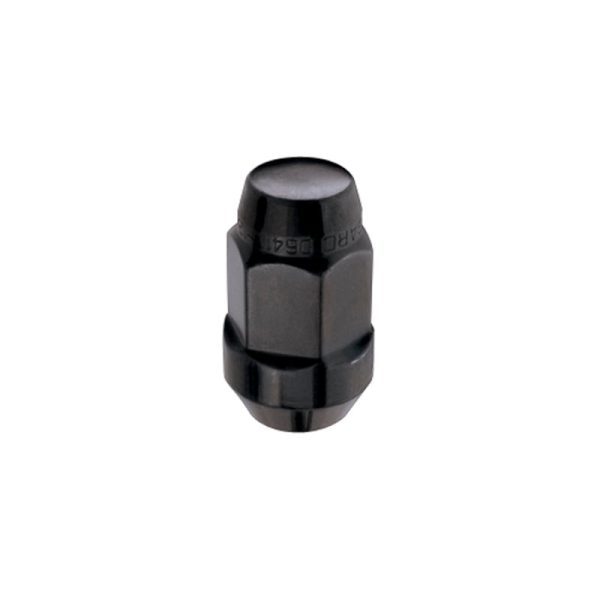 McGard Hex Lug Nut (Cone Seat Bulge Style) M14X1.5   22mm Hex   1.945in. Length (4-Pack) - Black Supply