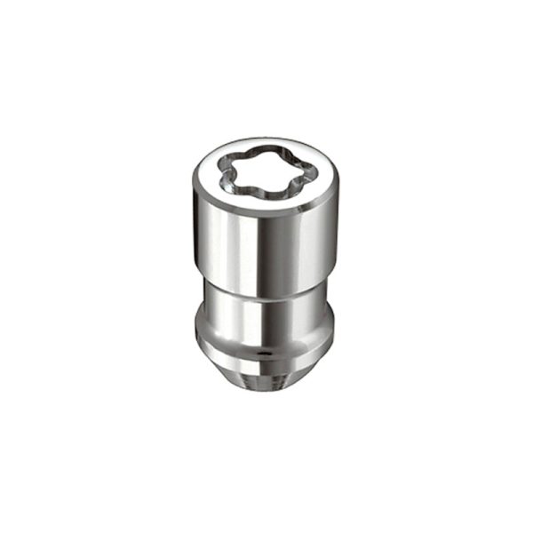 McGard Wheel Lock Nut Set - 5pk. (Cone Seat) 1 2-20   3 4 &13 16 Dual Hex   1.46in. Length - Chrome Fashion