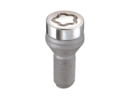 McGard Wheel Lock Bolt Set - 4pk. (Cone Seat) M12X1.25   19mm Hex   25.6mm Shank Length - Chrome Online Sale