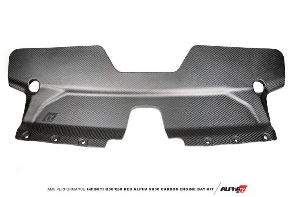 AMS Performance Infiniti 17+ Q60   16+ Q50 3.0TT Alpha Matte Carbon Front Duct Online Sale