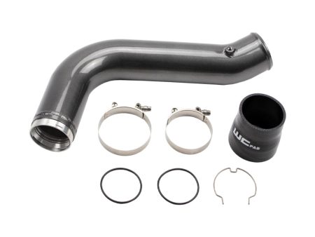 Wehrli 17-19 Chevrolet 6.6L L5P Duramax Passenger Side 3.5in Intercooler Pipe - Sparkle Bomber Orang Online now