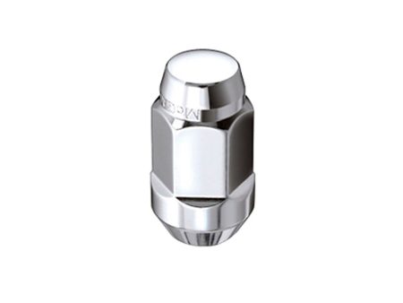 McGard Hex Lug Nut (Cone Seat Bulge Style) M14X1.5   13 16 Hex   1.945in. Length (4-Pack) - Chrome Online