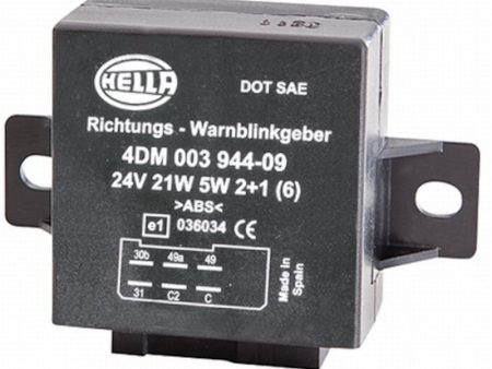 Hella Flasher Unit 24V 2+1X21W+5W For Cheap