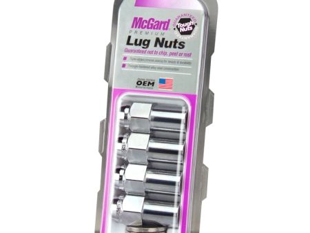 McGard Hex Lug Nut (Long Shank - .946in.) 7 16-20   13 16 Hex   1.85in. Length (4-Pack) - Chrome Online