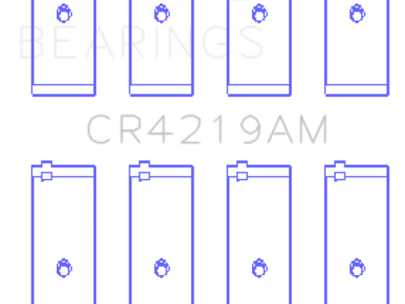 King Toyota 1RZ (Size 0.25) Connecting Rod Bearing Set Online Sale