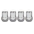 McGard SplineDrive Lug Nut (Cone Seat) M12X1.25   1.24in. Length (4-Pack) - Chrome (Req. Tool) Supply