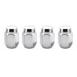 McGard Hex Lug Nut (Cone Seat) M12X1.25   13 16 Hex   1.28in. Length (4-Pack) - Chrome Online Sale