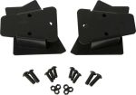 Kentrol 03-06 Jeep Wrangler TJ Mirror Relocation Bracket Pair - Powdercoat Black Sale