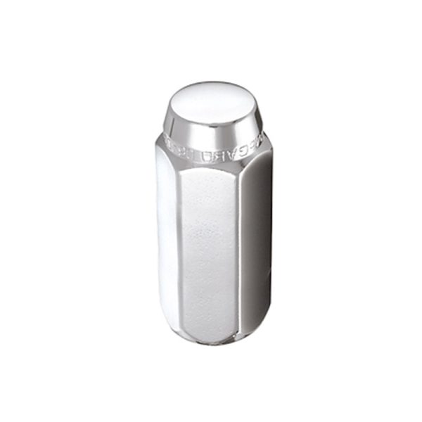 McGard Hex Lug Nut (Cone Seat   Duplex) M14X2.0   13 16 Hex   2.25in. Length (4-Pack) - Chrome Fashion