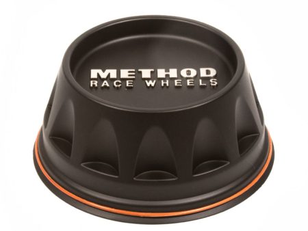 Method Cap S128 - 80mm - Black - Push Thru Supply