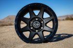 ICON Rebound 17x8.5 6x135 6mm Offset 5in BS 87.1mm Bore Double Black Wheel For Sale