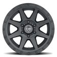 ICON Rebound 17x8.5 6x135 6mm Offset 5in BS 87.1mm Bore Double Black Wheel For Sale