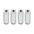 McGard Hex Lug Nut (Cone Seat   Duplex) M14X2.0   13 16 Hex   2.25in. Length (4-Pack) - Chrome Fashion