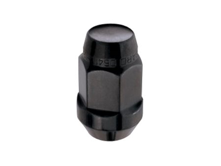 McGard Hex Lug Nut (Cone Seat Bulge Style) 1 2-20   3 4 Hex   1.45in. Length (4-pack) - Black Hot on Sale