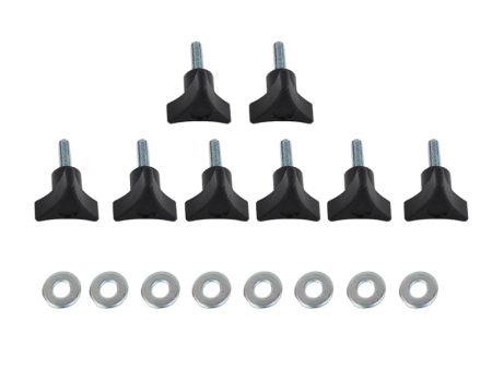 Kentrol 1997 Jeep Wrangler TJ-02 Hardtop Screws - Textured Black on Sale