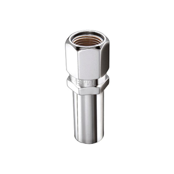 McGard Hex Lug Nut (Drag Racing X-Long Shank) 7 16-20   13 16 Hex   2.475in. L (Box of 100) - Chrome Hot on Sale