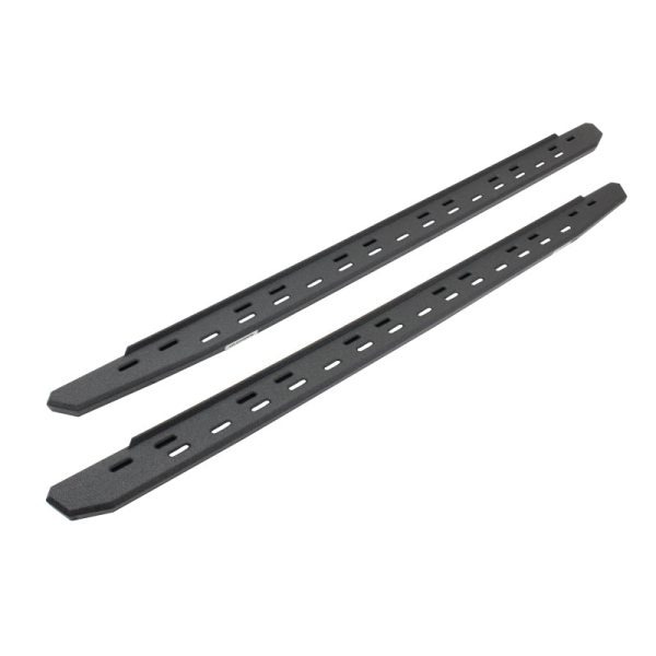 Go Rhino RB30 Slim Line Running Boards 87in. - Bedliner Coating (Boards ONLY Req. Mounting Brackets) Fashion