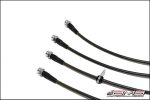 AMS Performance 08-15 Mitsubishi EVO X Stainless Steel Brake Lines (4 Lines) Supply