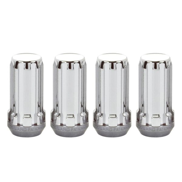 McGard SplineDrive Lug Nut (Cone Seat) M14X1.5   1.935in. Length (4-Pack) - Chrome (Req. Tool) Discount