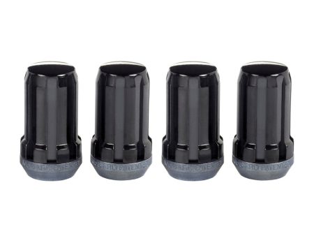 McGard SplineDrive Lug Nut (Cone Seat) M14X1.5   1.648in. Length (4-Pack) - Black (Req. Tool) Sale