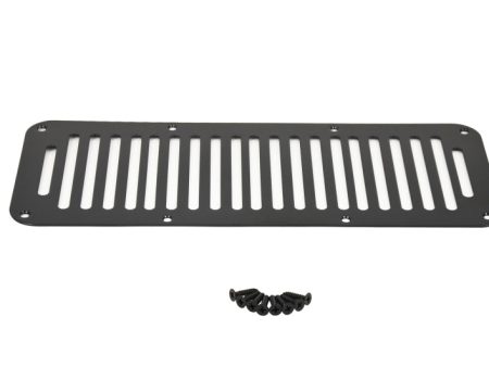 Kentrol 87-95 Jeep Wrangler YJ Hood Vent 8 Holes - Powdercoat Black Discount