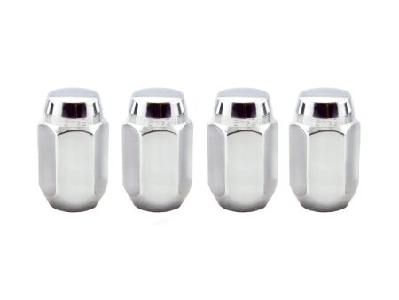 McGard Hex Lug Nut (Cone Seat) 7 16-20   13 16 Hex   1.5in. Length (4-Pack) - Chrome Cheap