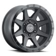 ICON Rebound 17x8.5 6x135 6mm Offset 5in BS 87.1mm Bore Double Black Wheel For Sale