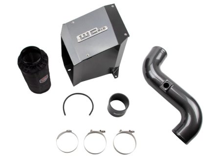 Wehrli 06-07 Duramax LBZ 4in. Intake Kit w  Air Box - WCFab Grey Cheap