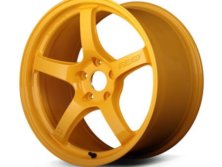 Gram Lights 57CR 18x9.5 +22 5-114.3 Mach Yellow Online now