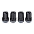 McGard SplineDrive Lug Nut (Cone Seat) M12X1.25   1.24in. Length (4-Pack) - Black (Req. Tool) Online Hot Sale