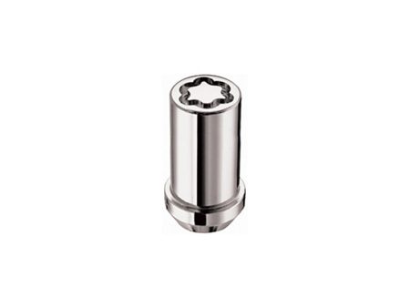 McGard Wheel Lock Nut Set - 5pk. (Cone Seat Tuner) M14X1.5   22mm Hex   1.648in OAL - Chrome on Sale