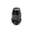 McGard Hex Lug Nut (Cone Seat Bulge Style) M14X1.5   22mm Hex   1.635in. Length (4-Pack) - Black For Cheap