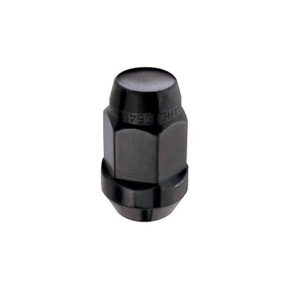 McGard Hex Lug Nut (Cone Seat Bulge Style) M14X1.5   22mm Hex   1.635in. Length (4-Pack) - Black For Cheap