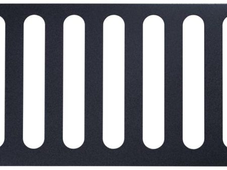 Kentrol 55-77 Jeep CJ5 Hood Vent - Powdercoat Black Fashion