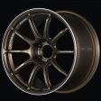 Advan RSIII 18x8.5 +38 5-114.3 Umber Bronze Metallic & Ring Wheel For Sale