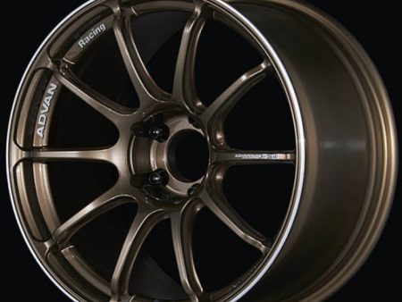 Advan RSIII 18x8.5 +38 5-114.3 Umber Bronze Metallic & Ring Wheel For Sale