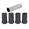 McGard Wheel Lock Nut Set - 4pk. (Tuner   Cone Seat) M14X1.5   22mm Hex   1.648in. Length - Black Supply