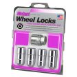 McGard Wheel Lock Nut Set - 4pk. (Cone Seat) M14X2.0   13 16 Hex   2.25in. Length - Chrome on Sale