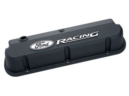 Ford Racing 289-351 Slant Edge Black Valve Cover Supply