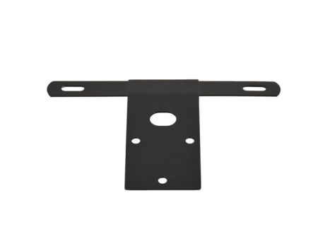 Kentrol 76-86 Jeep CJ License Plate Bracket - Powdercoat Black For Sale