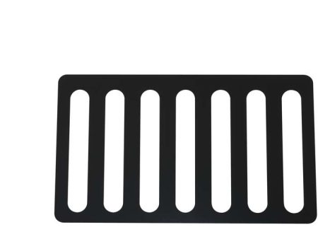 Kentrol 07-18 Jeep Wrangler JK Hood Vent - Powdercoat Black Online now