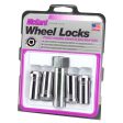 McGard Wheel Lock Nut Set - 4pk. (Tuner   Cone Seat) M14X1.5   1in. Hex   1.935in. Length - Chrome Online