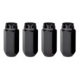 McGard Hex Lug Nut (Cone Seat) M14X1.5   22mm Hex   1.945in. Length (4-Pack) - Black on Sale