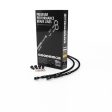 Goodridge 83-87 Kawasaki GPZ750E1-E2 Turbo Black Rear SS Brake Lines w Black Fittings Online Hot Sale